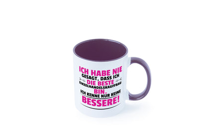 Die Beste Einzelhandelskauffrau | Einzelhandel Geschenkidee Humor Tasse