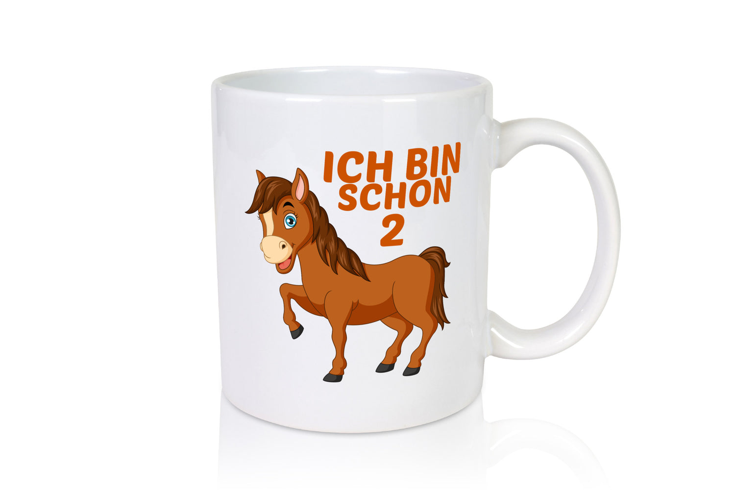 2. geburtstag | Ich bin schon 2 Pferde Pony lustiger Spruch Geschenk