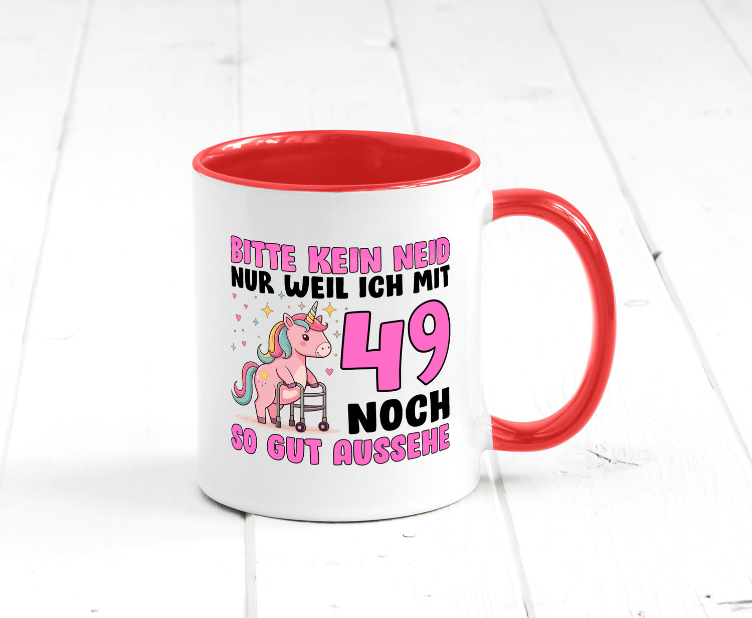 49. Geburtstag | 49 Jahre Mit noch so gut aussehen lustiger Spruch Geschenk