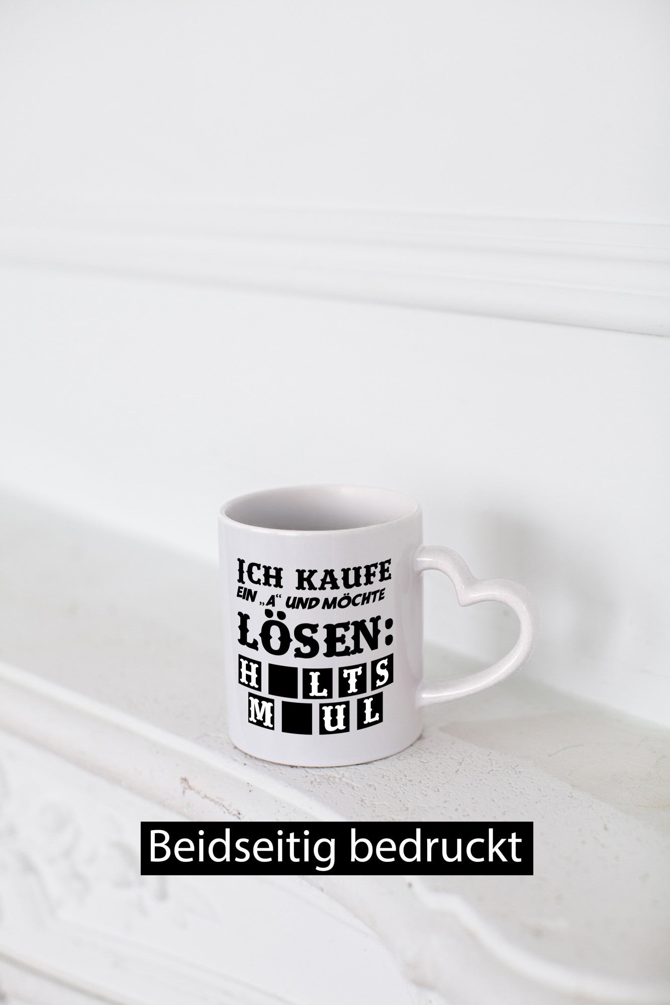 Ich kaufe ein ?A? Geschenk Humor Geschenkidee lustiger Spruch Tasse