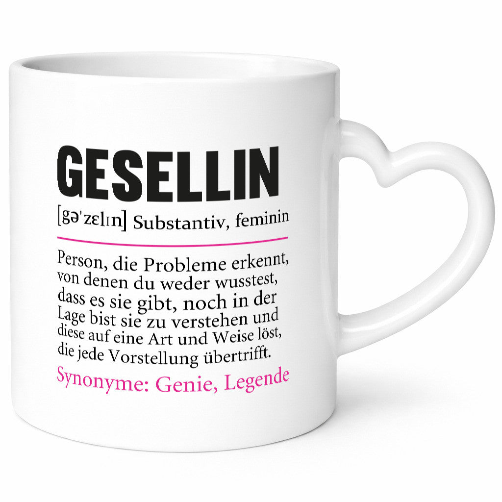 Gesellin | Beruf Definition Handwerkerinnen Spruch lustig Arbeit Kollegen Büro