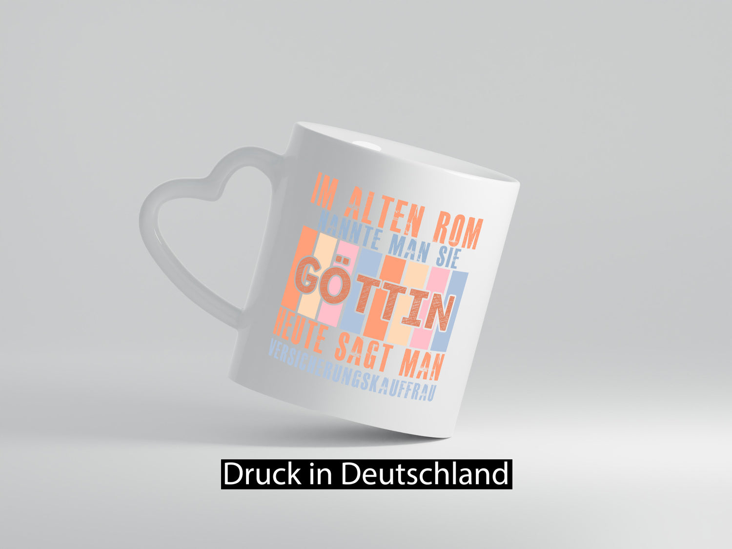 Heute sagt man: Versicherungskauffrau | Kauffrau Geschenkidee Humor Tasse