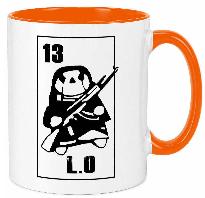 13 L.O lustiger Spruch Geschenk Humor Geschenkidee Tasse