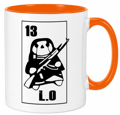 13 L.O lustiger Spruch Geschenk Humor Geschenkidee Tasse