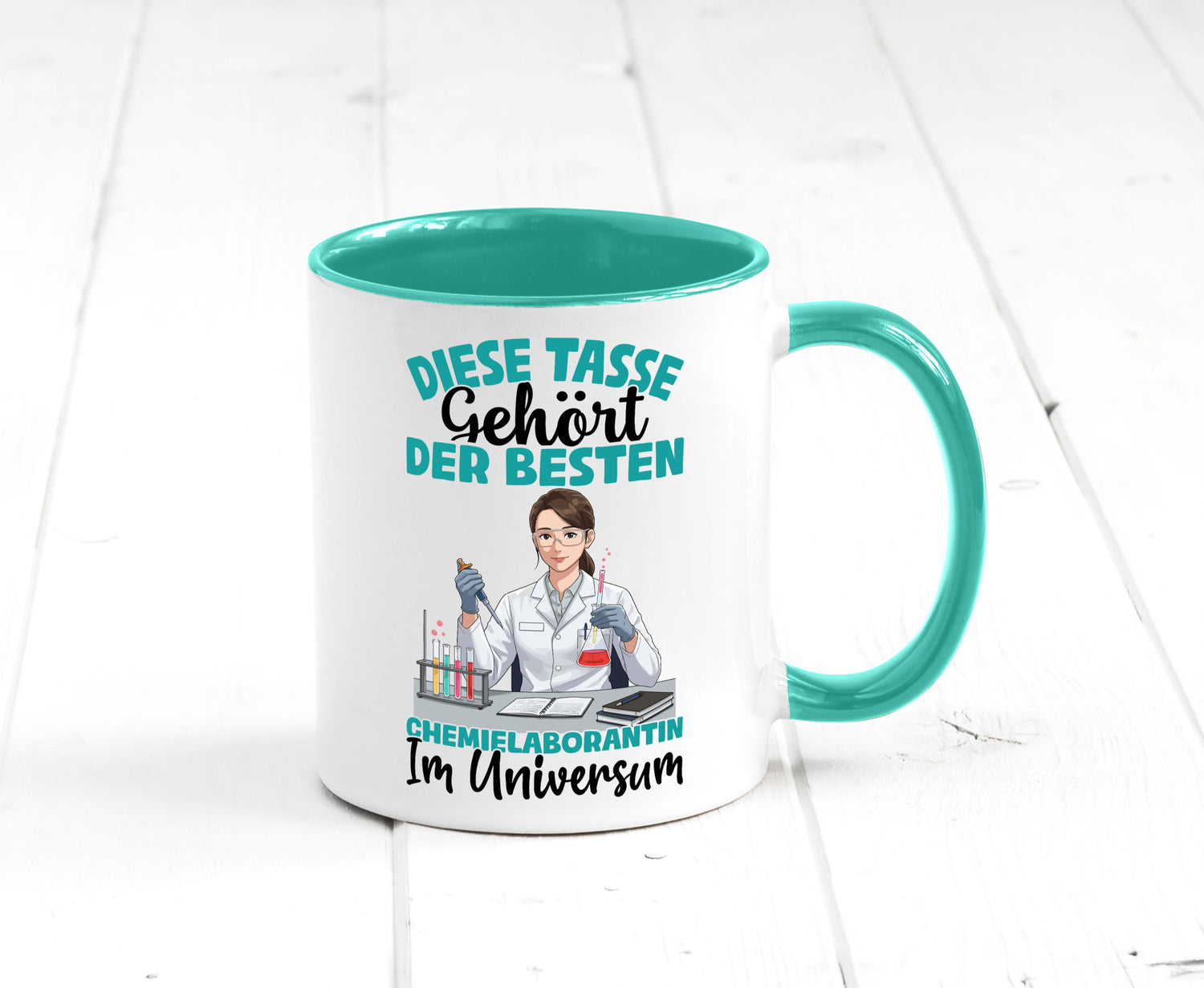 Im Universum: Chemielaborantin | Laborantin Chemie lustiger Spruch Geschenk