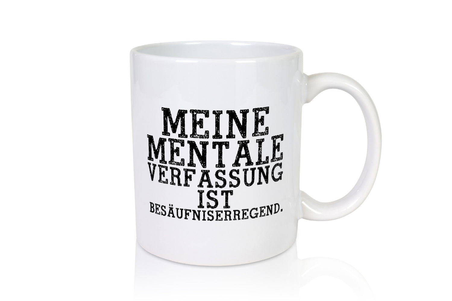 Mentale Verfassung | Party Trinken Alkohol Therapie Geschenk Humor Geschenkidee