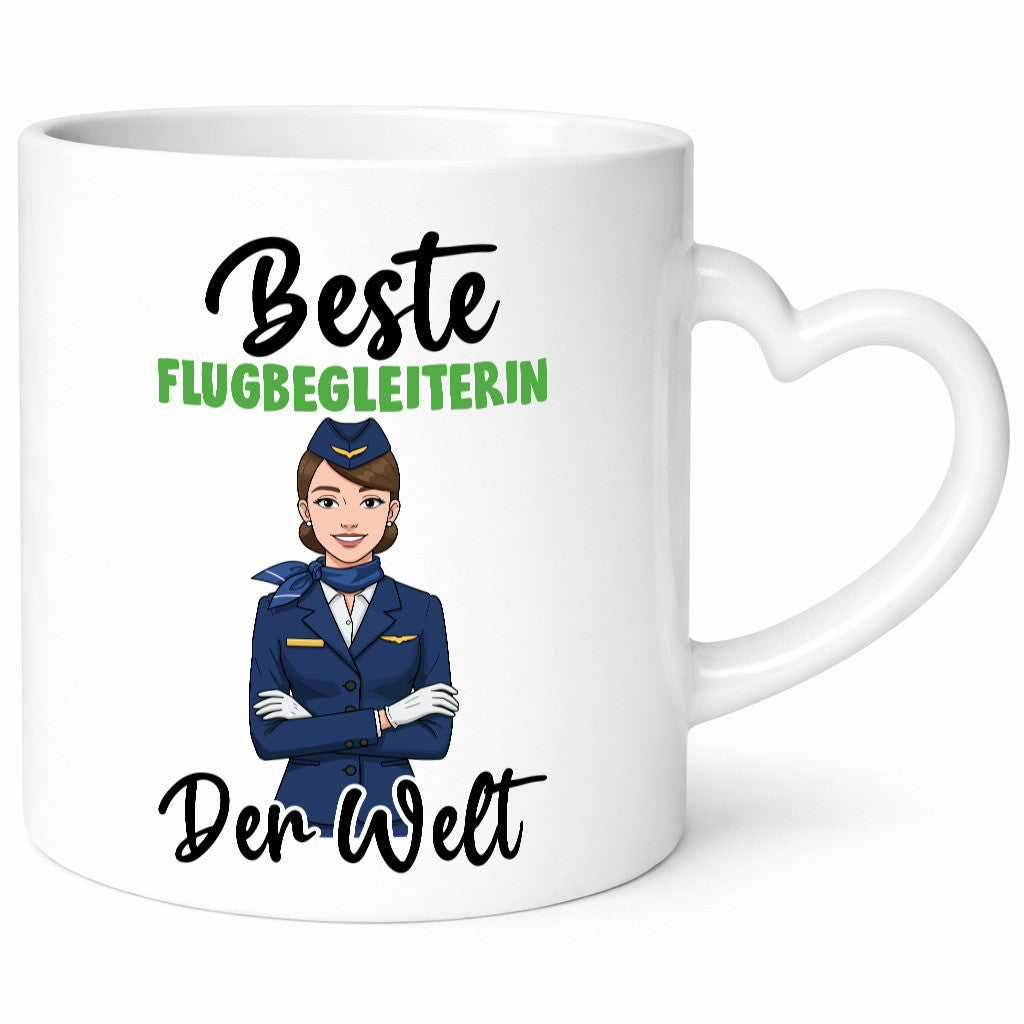 Beste Flugbegleiterin | Stewardess Flughafen v2 lustiger Spruch Geschenk Humor