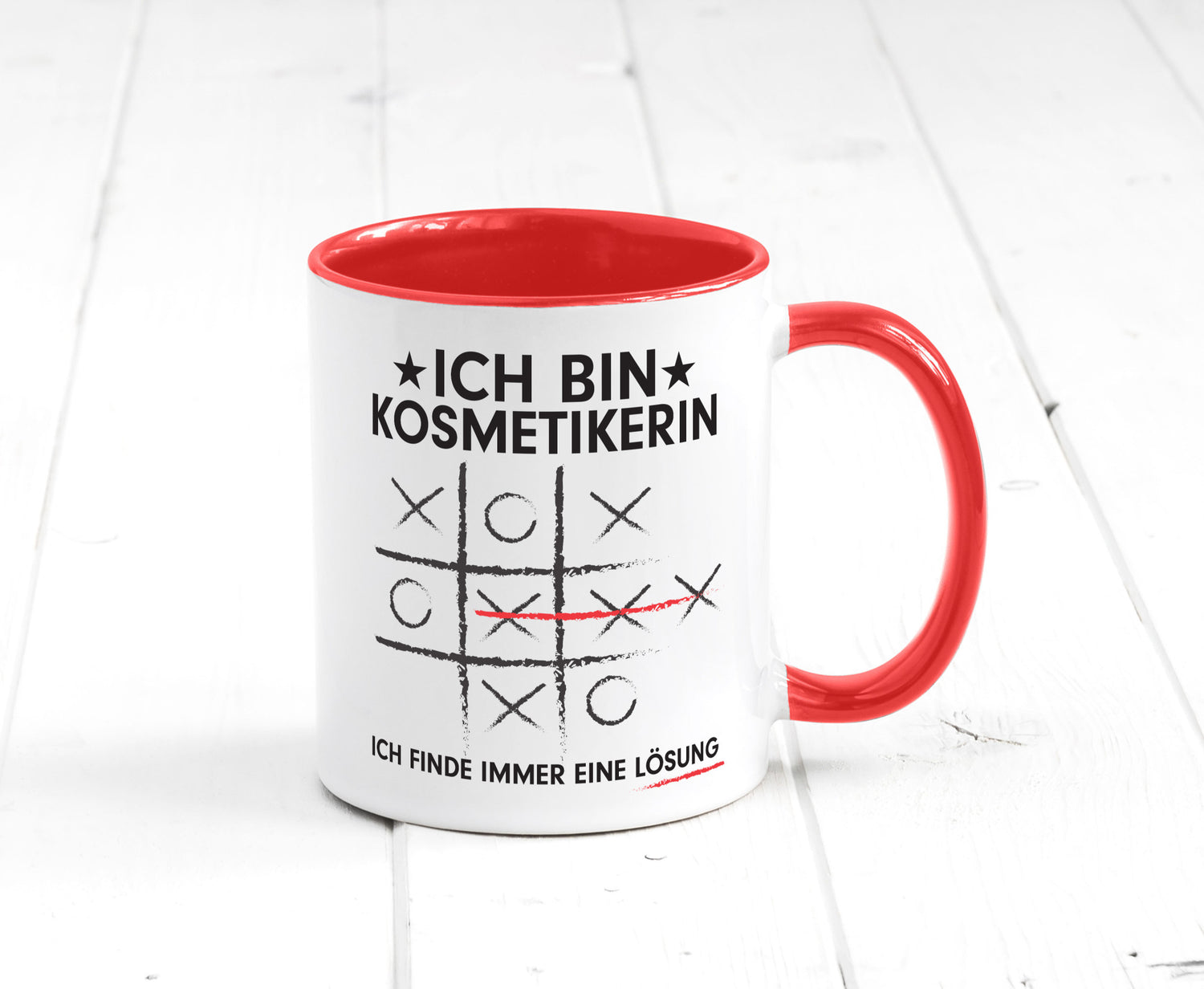 Löse Probleme: Kosmetikerin | Kosmetik Stylistin Geschenk Humor Geschenkidee