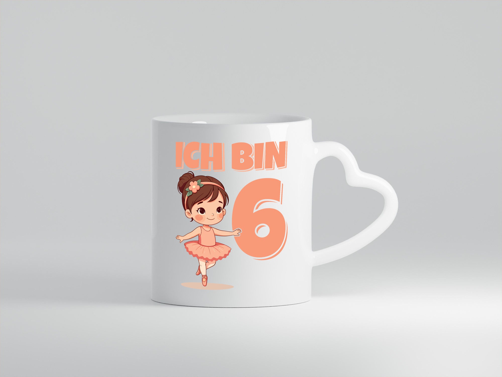 6 Geburtstag | Jahre Ballerina Mädchen Ballet lustig Geschenkidee Geschenk Tasse