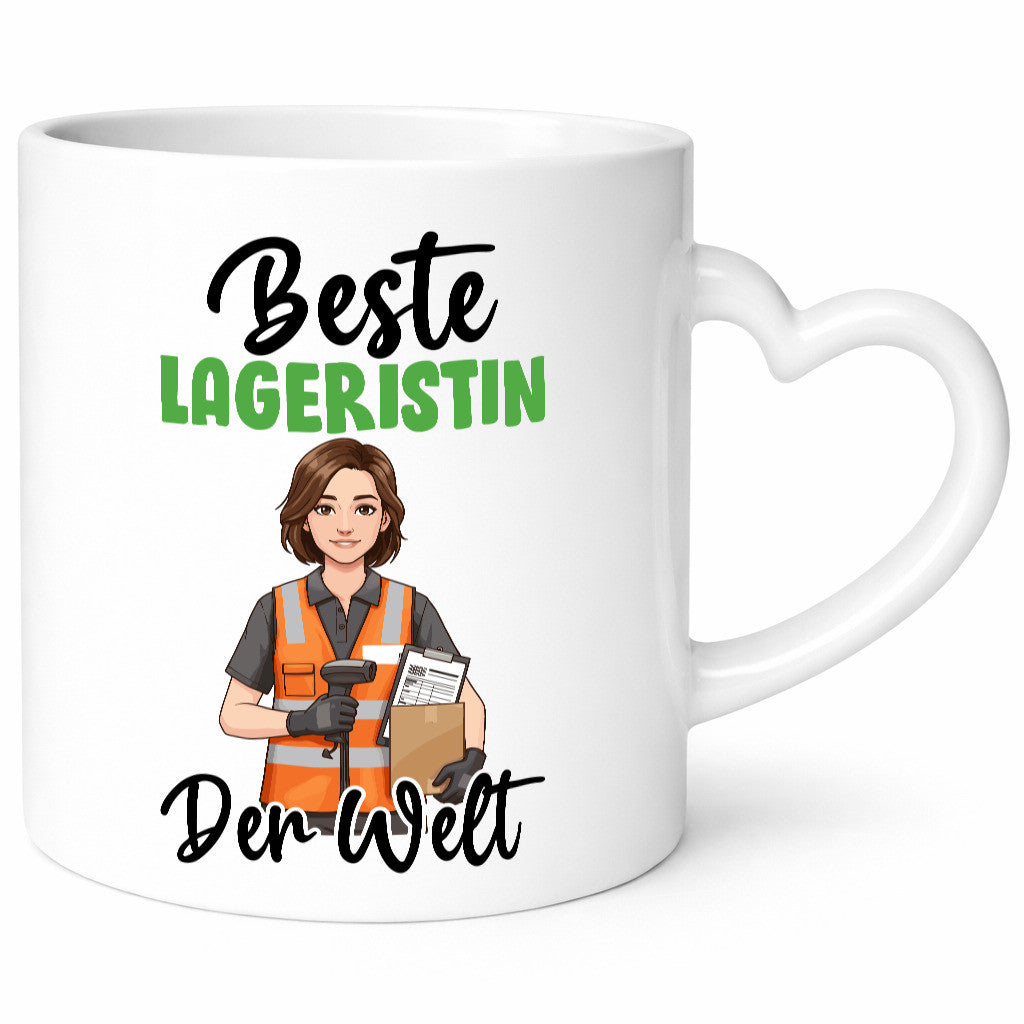 Beste Lageristin | Beruf Lager Arbeiterin v2 Geschenkidee Arbeit Kollegen Büro
