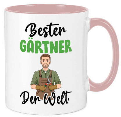 Bester Gärtner | Gartenbau v2 Geschenk Humor Geschenkidee lustiger Spruch Tasse