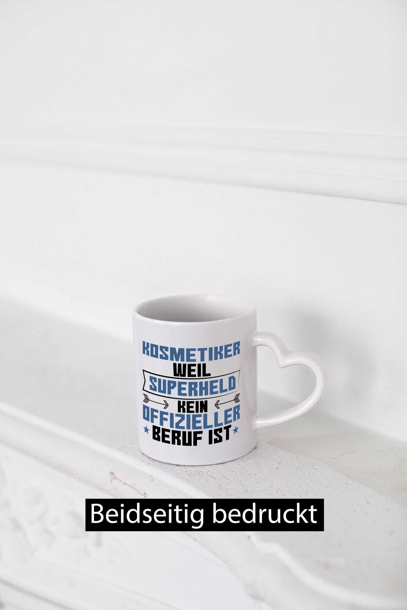 Superheld Kosmetiker | Kosmetik Stylist Visagist Geschenkidee Humor Tasse