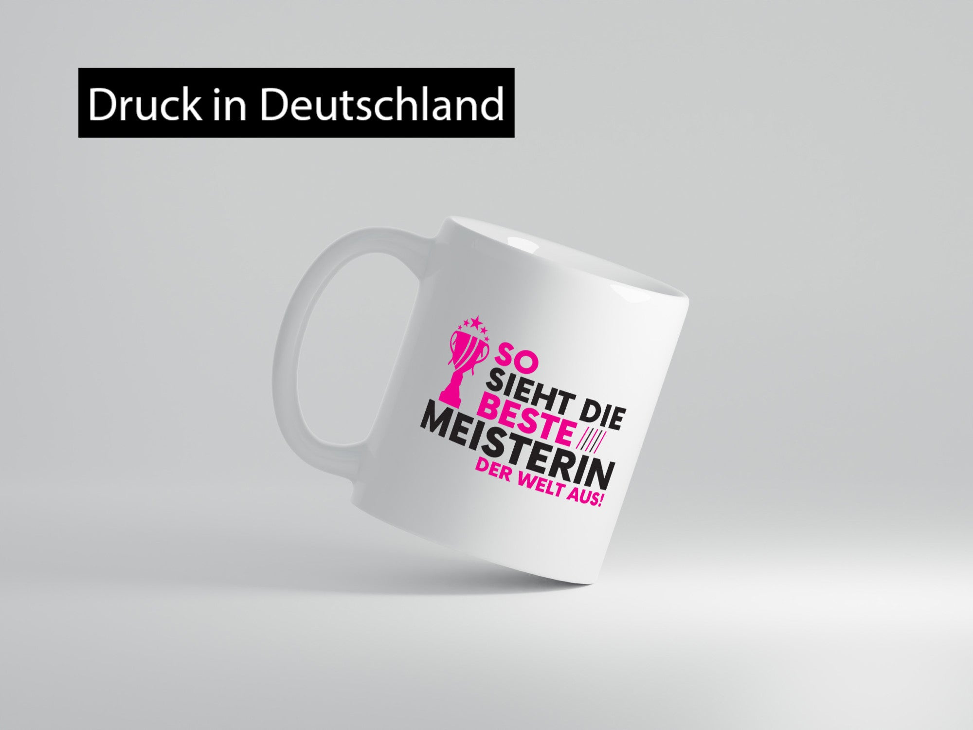 Die weltbeste Meisterin | Meisterbrief Geschenk Humor Geschenkidee lustiger