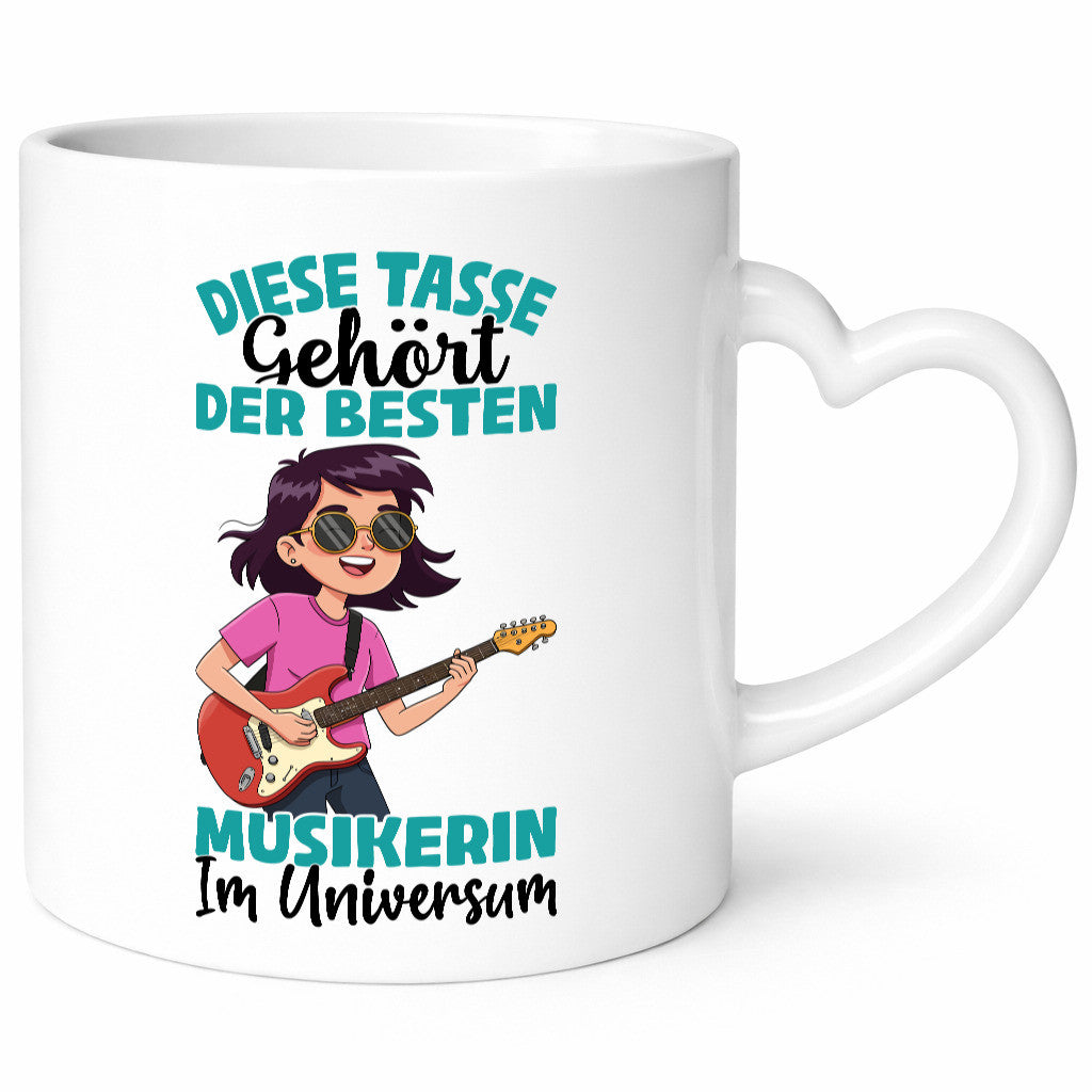 Im Universum: Musikerin | Musik Musikantin lustig Humor Geschenkidee Geschenk