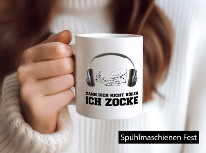 Zocker Tasse Geschenk Humor Geschenkidee lustiger Spruch