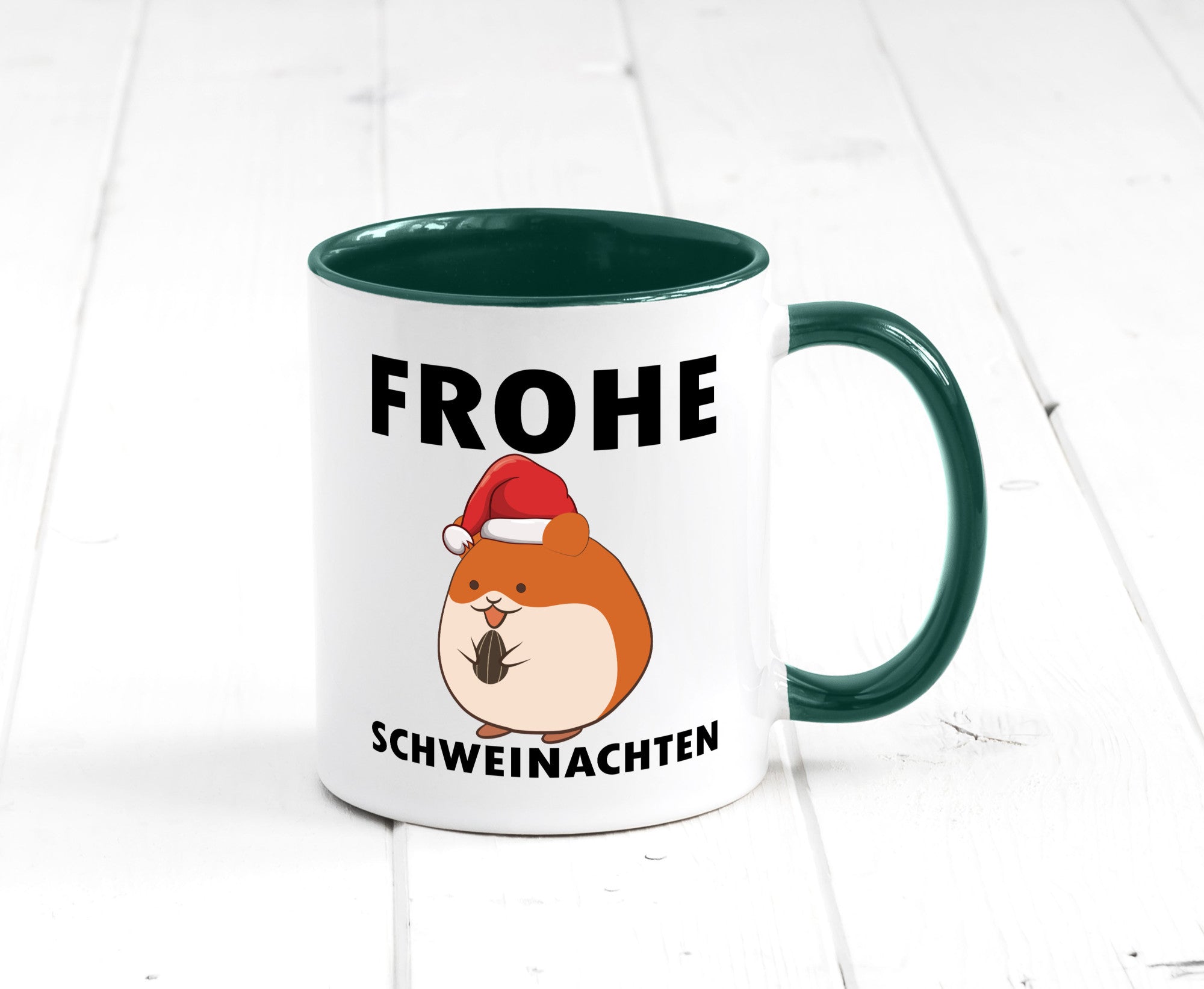 Frohe Schweinachten | Meerschweinchen Weihnachten lustiger Spruch Geschenk