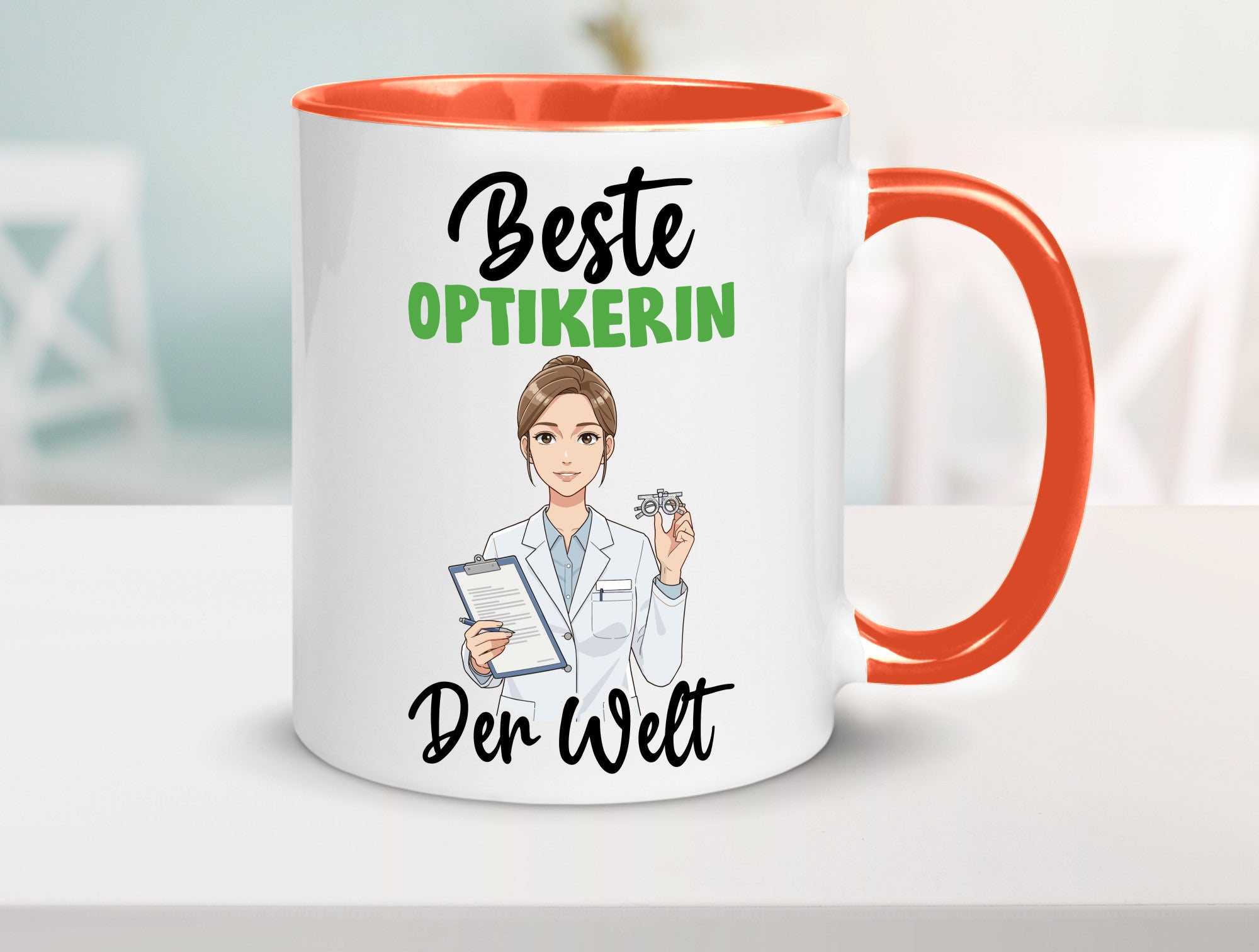 Beste Optikerin | Augenoptik v2 Geschenk Humor Geschenkidee lustiger Spruch