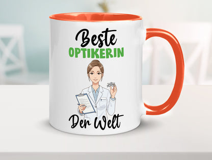 Beste Optikerin | Augenoptik v2 Geschenk Humor Geschenkidee lustiger Spruch