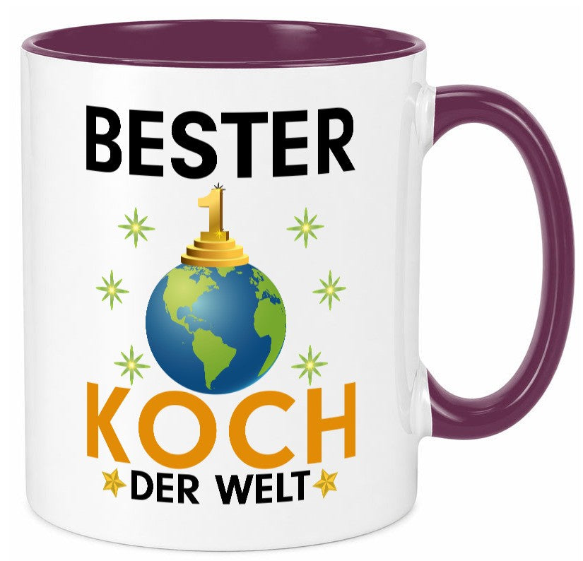 Welt Bester Koch | Chefkoch Humor Arbeit Kollegen Büro Geschenkidee Tasse