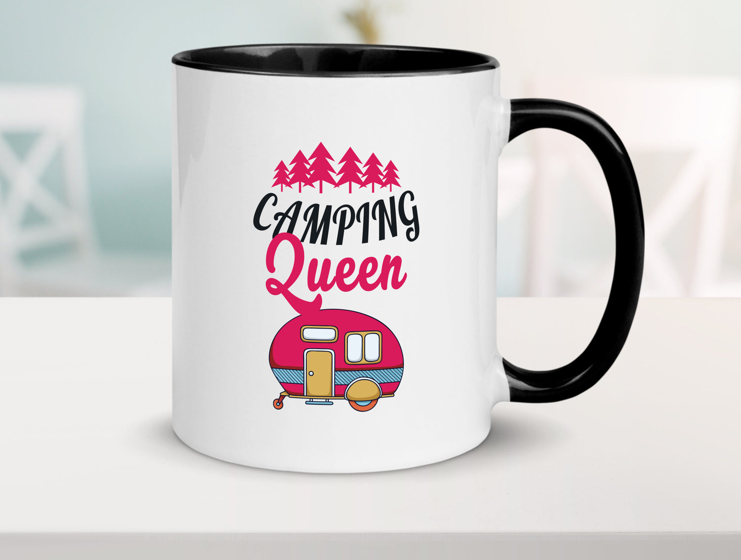 Camping Queen | Natur Lagerfeuer Geschenk Humor Geschenkidee lustiger Spruch