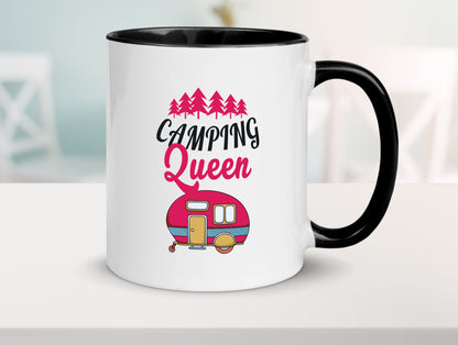 Camping Queen | Natur Lagerfeuer Geschenk Humor Geschenkidee lustiger Spruch