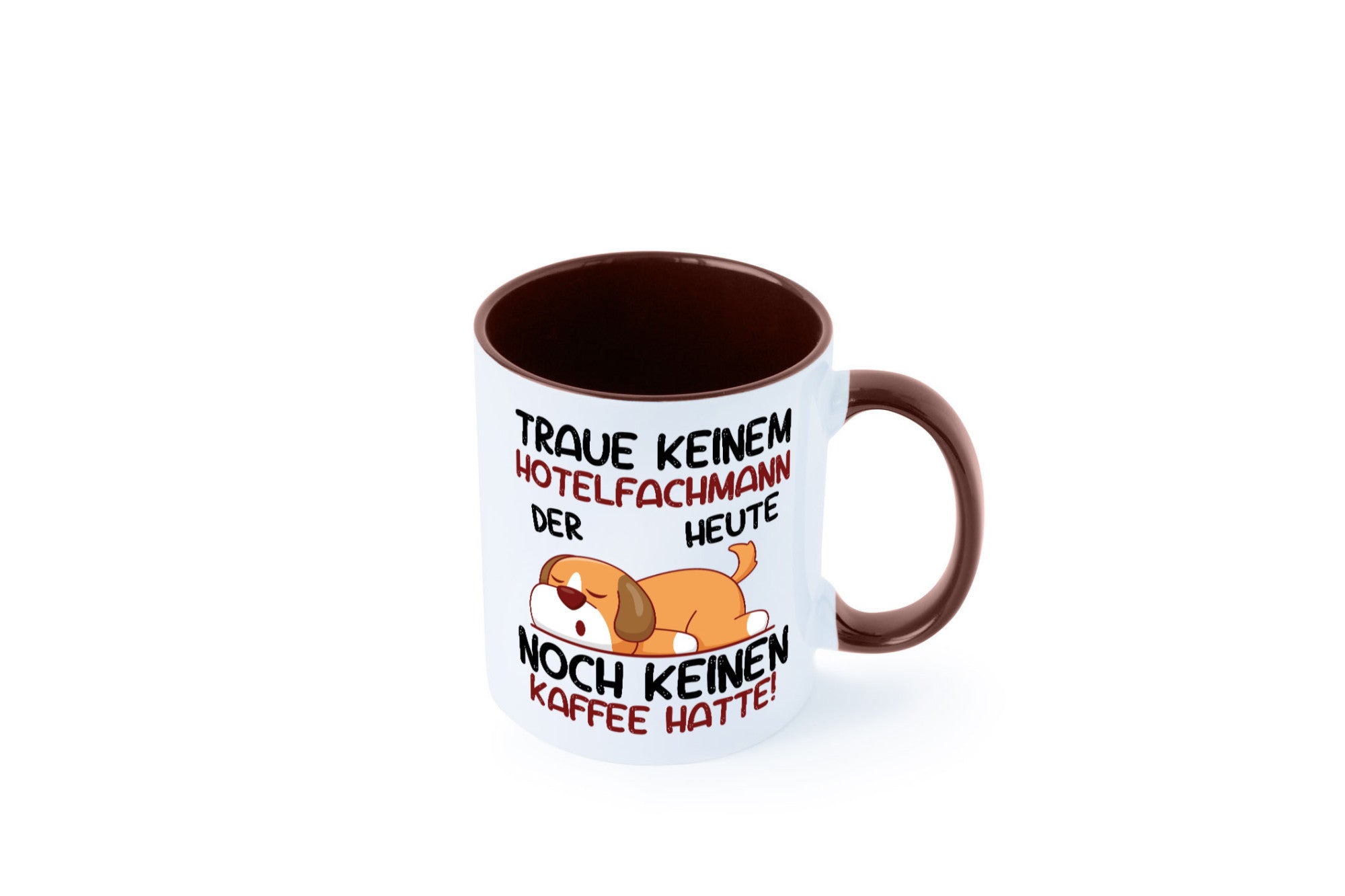 Traue keinem Hotelfachmann |Hotel lustig Humor Geschenkidee Geschenk Tasse