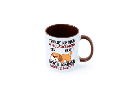 Traue keinem Hotelfachmann |Hotel lustig Humor Geschenkidee Geschenk Tasse