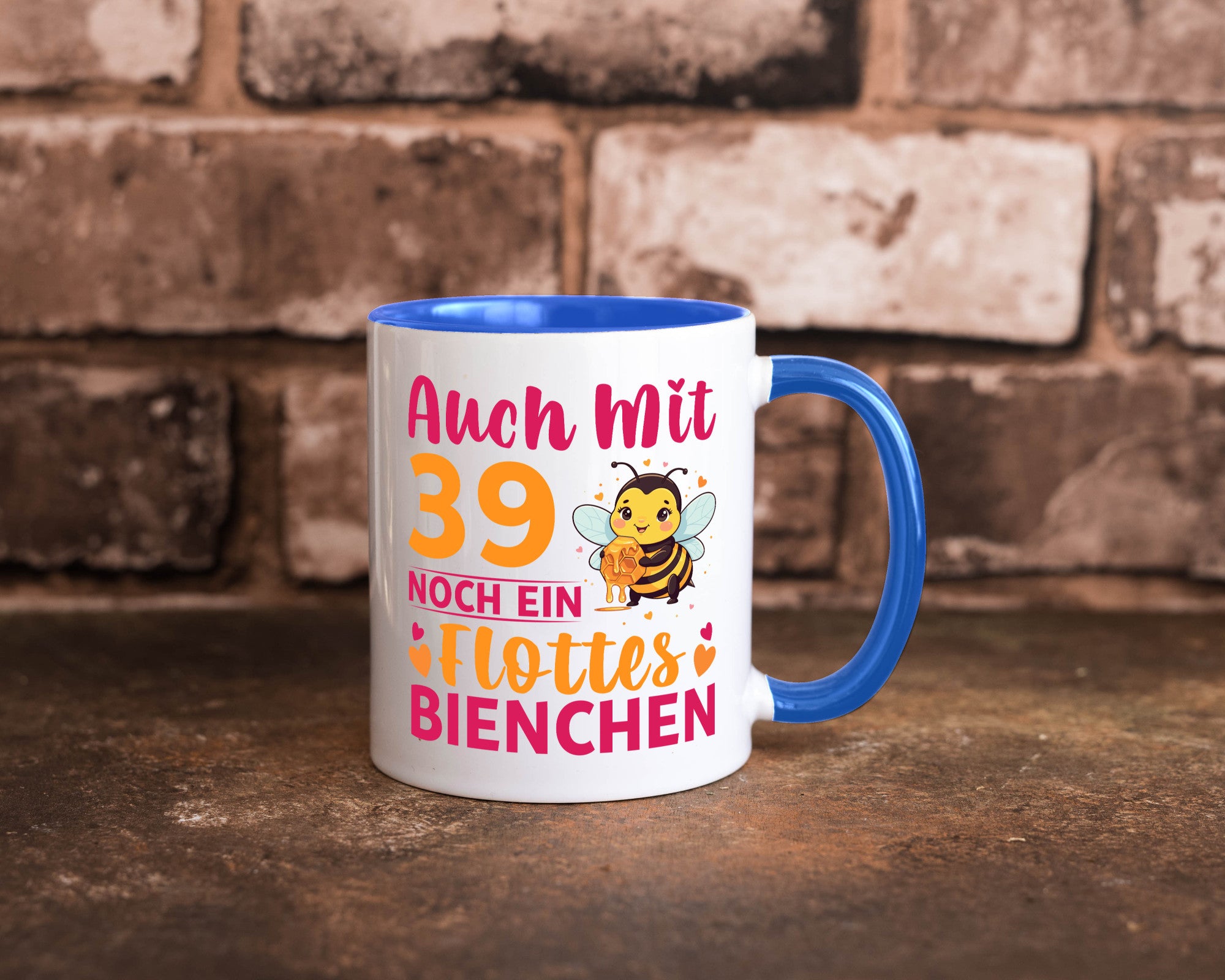 39. Geburtstag | Flottes Bienchen 39 Jahre lustiger Spruch Geschenk