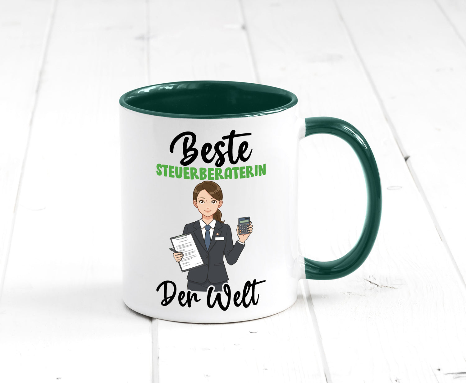 Beste Steuerberaterin | Steuer Beratung v2 Geschenkidee Humor Tasse