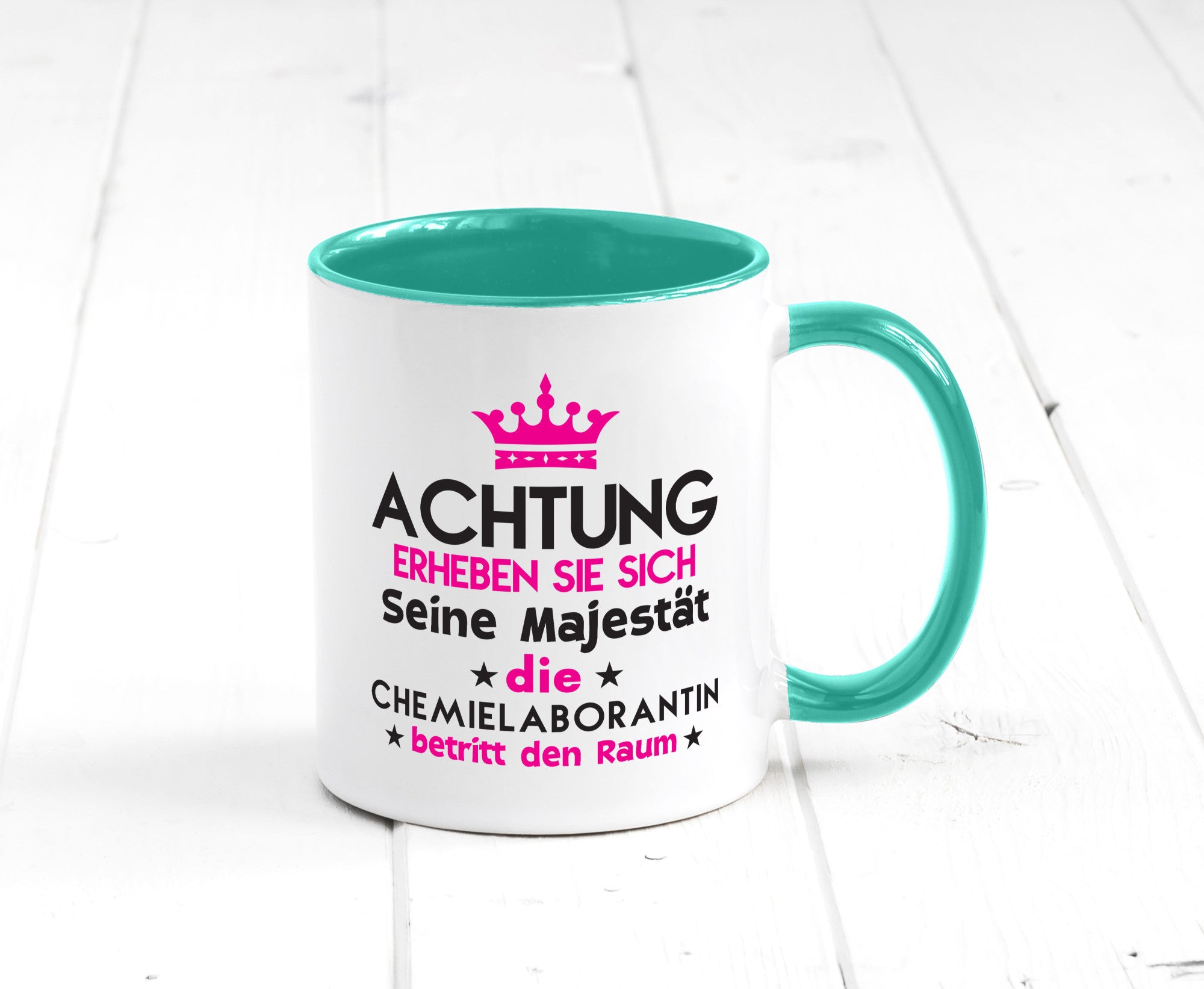 Seine Majestät Chemielaborantin | Laborantin Chemie Humor Geschenkidee Tasse