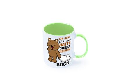 Direkt keinen Bock! | Büro Faultier Morgenmuffel Geschenk Arbeit Kollegen