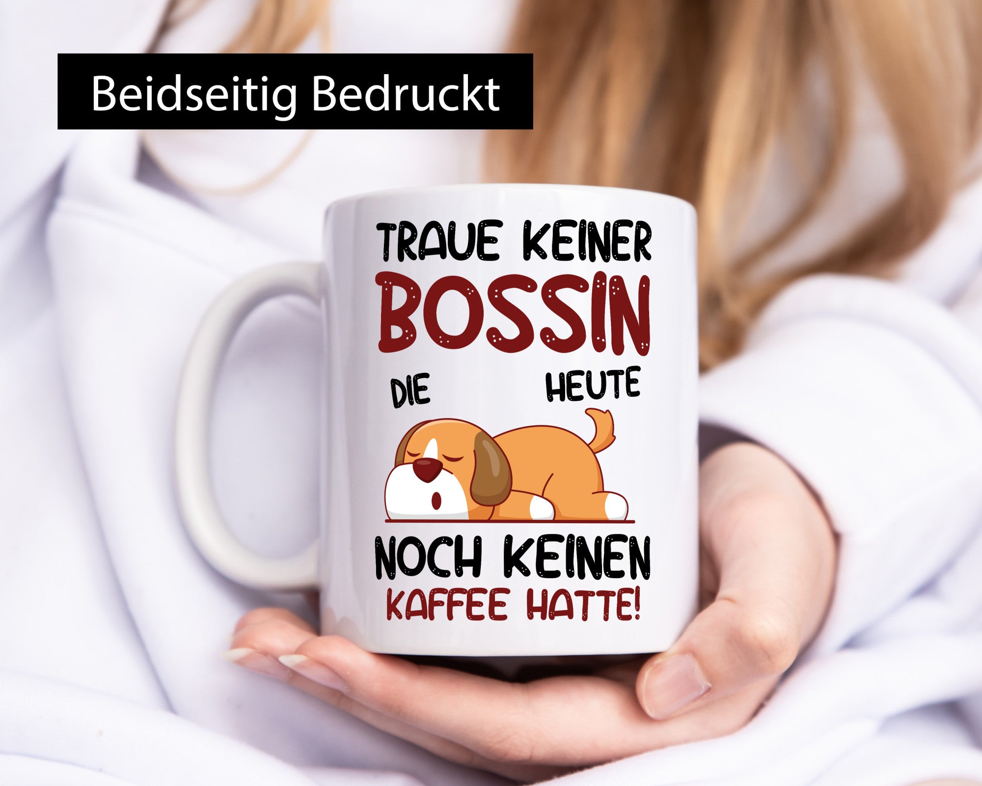 Traue keiner Bossin | Führungskraft Vorgesetzte lustiger Spruch Geschenk Humor