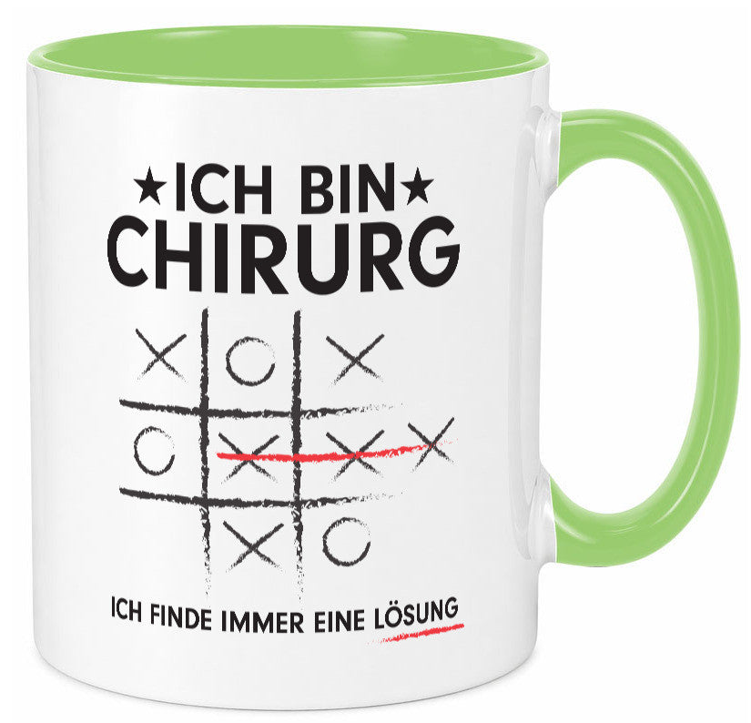 Lösung finden: Chirurg | Medizin Chirurgie v2 Geschenk Humor Geschenkidee