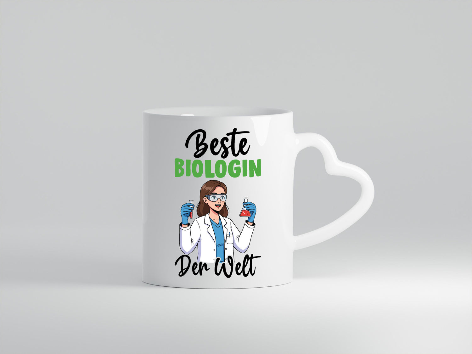 Beste Biologin | Biologie Naturforscherin v2 Geschenkidee Humor Tasse