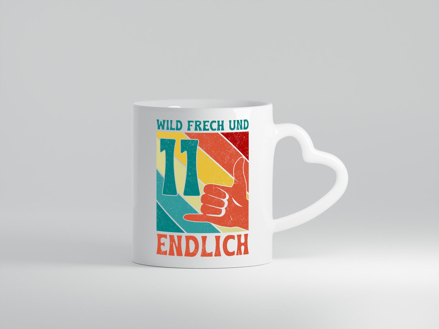 11. Geburtstag | 11 Jahre Wild und Frech Geschenkidee Humor Tasse