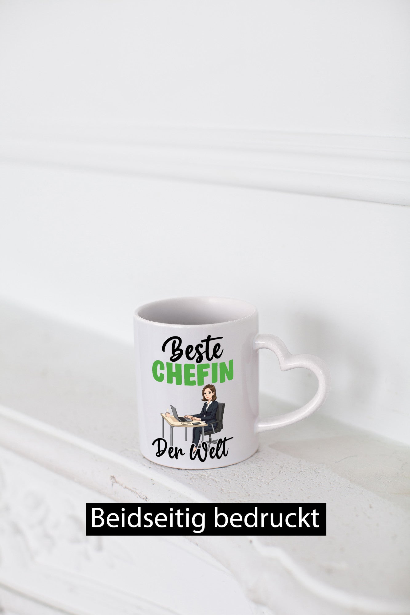 Beste Chefin | Führungskraft Vorgesetzte v2 lustiger Spruch Geschenk Arbeit