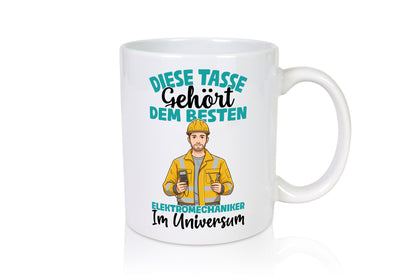 Im Universum: Elektromechaniker | Mechaniker lustig Humor Geschenkidee Geschenk