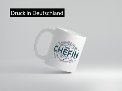 Geprüft und sicher: Chefin | Führungskraft Vorgesetzte Geschenkidee Arbeit
