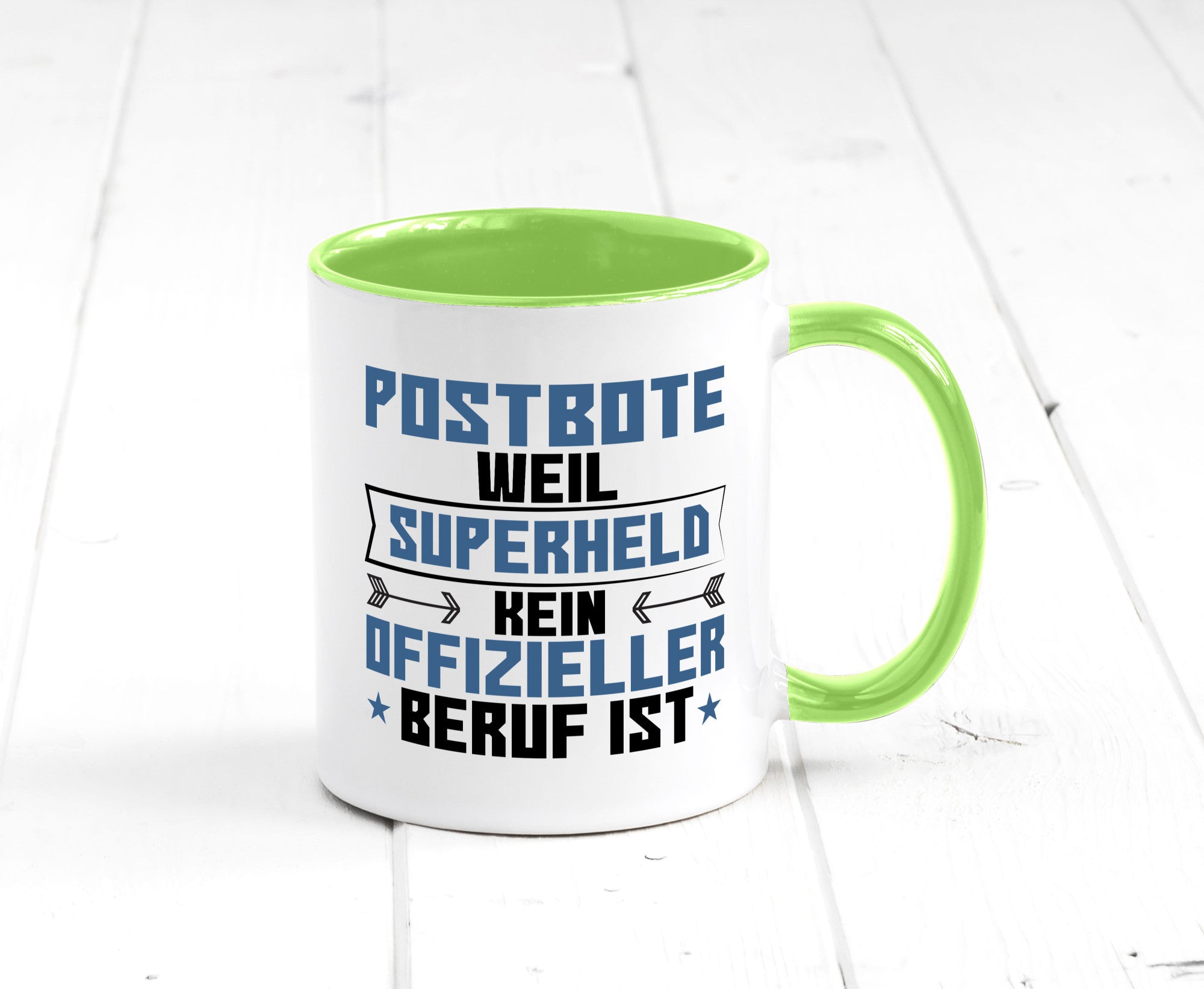 Superheld Postbote | Beruf Post Briefträger Geschenk Arbeit Kollegen Büro