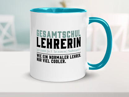 Gesamtschullehrerin | Unterricht Lieblingslehrerin Geschenkidee Humor Tasse