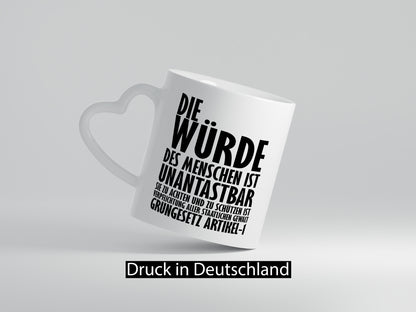 Unantastbar Geschenk Humor Geschenkidee lustiger Spruch Tasse