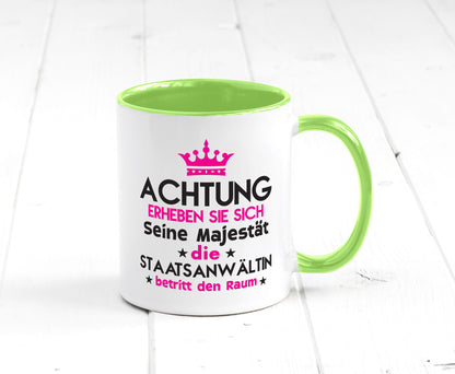 Seine Majestät Staatsanwältin | Anwältin lustiger Spruch Geschenk Humor