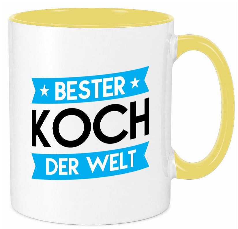 Bester Koch | Chefkoch lustiger Spruch Geschenk Arbeit Kollegen Büro Tasse