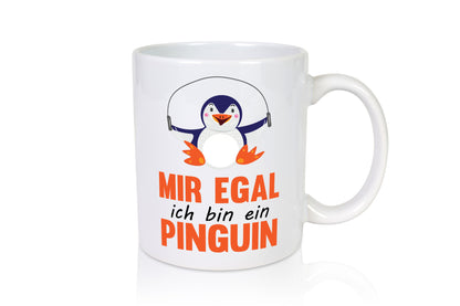 Mir egal ich bin ein Pinguin | lass mich in ruhe lustig Humor Geschenkidee