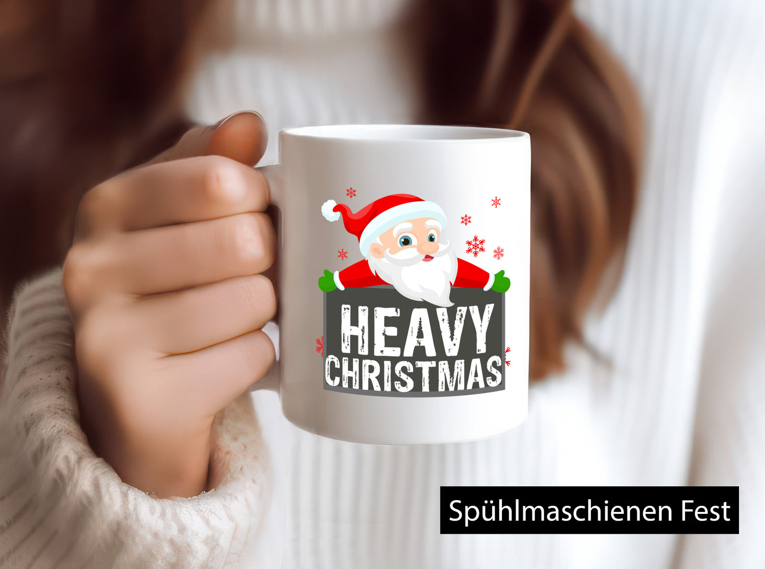 Heavy Christmas | Ugly Weihnachten lustig Humor Geschenkidee Geschenk Tasse