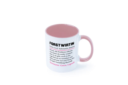 Forstwirtin | Beruf Spruch Forst Wirtin Humor Arbeit Kollegen Büro Geschenkidee