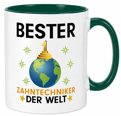 Welt BesterZahntechniker | Zahnmedizin lustig Humor Geschenkidee Geschenk Tasse