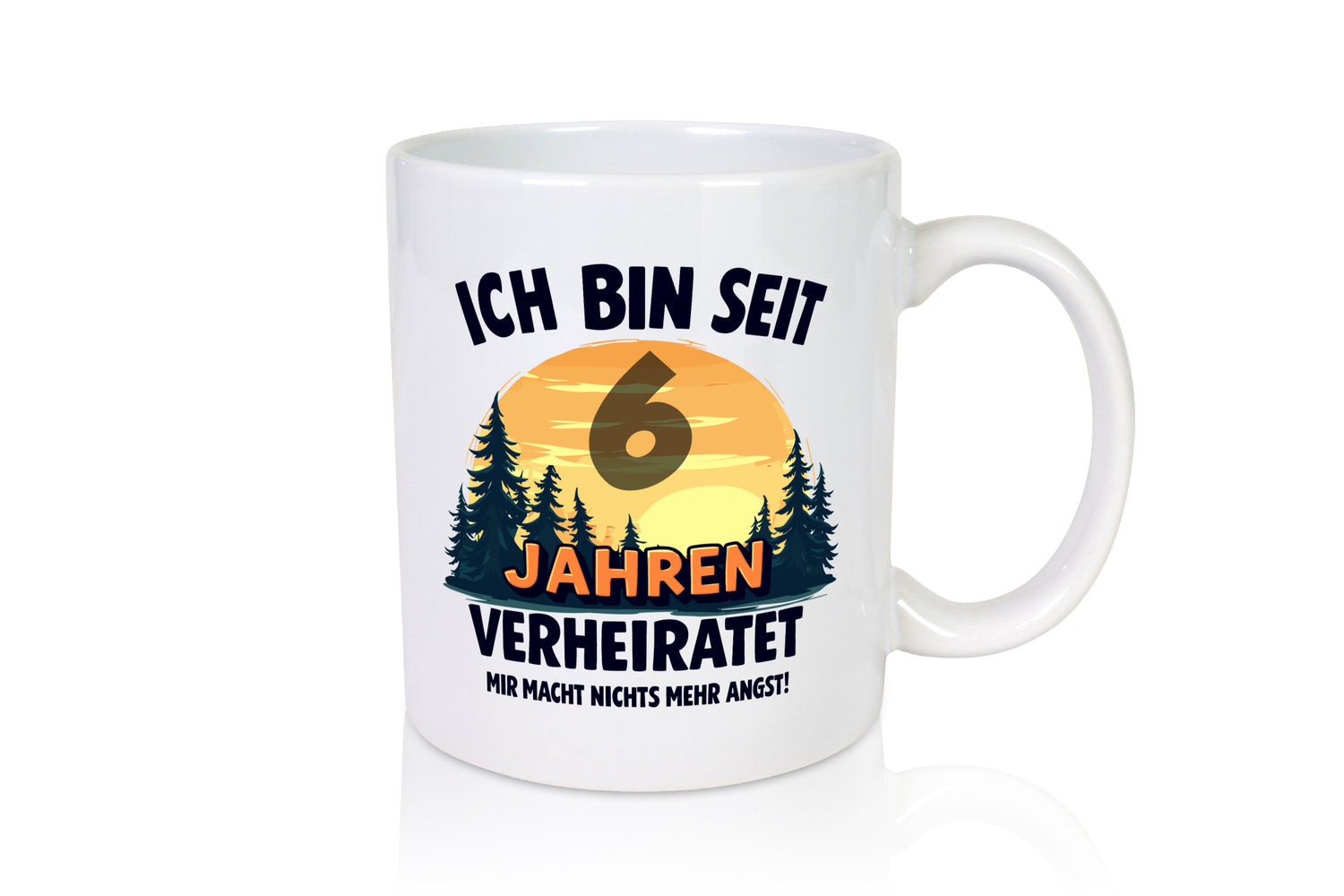 Ich bin Verheiratet | 6. Hochzeitstag Ehepaar lustiger Spruch Geschenk Humor