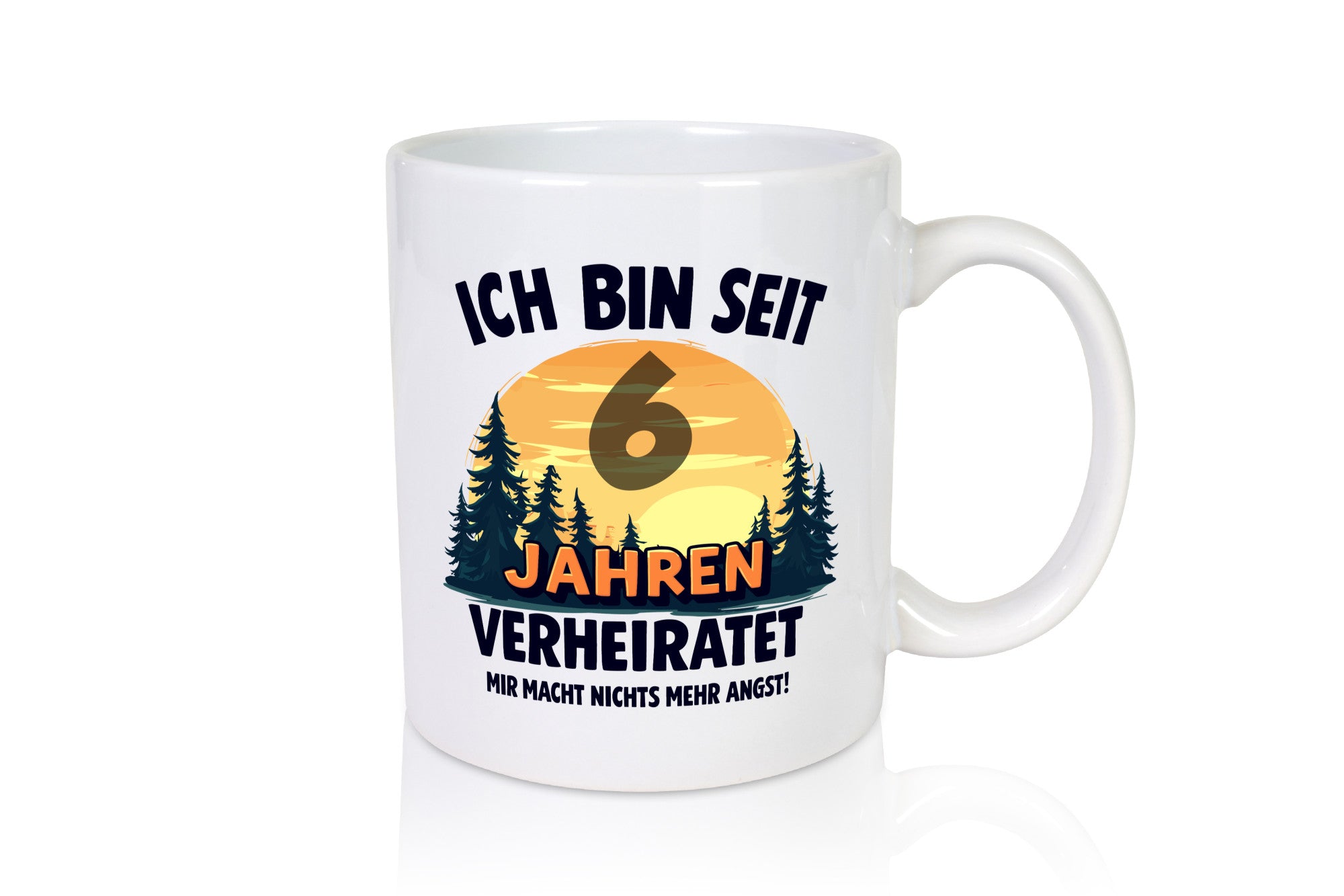 Ich bin Verheiratet | 6. Hochzeitstag Ehepaar lustiger Spruch Geschenk Humor