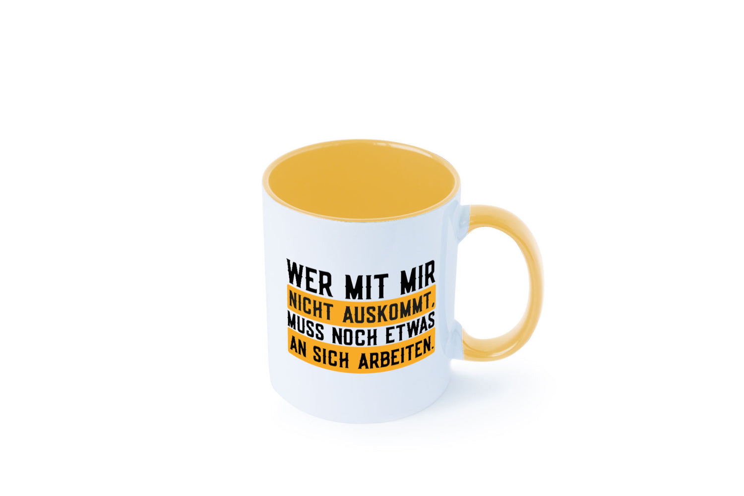 Wer mit mir nicht auskommt | Selbstbewusst lustiger Spruch Geschenk Humor